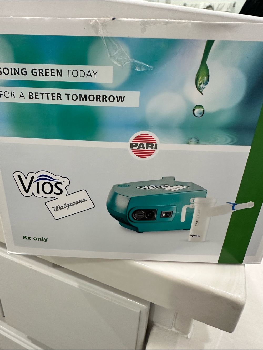 Vios Walgreens Green Nebulizer Compressor